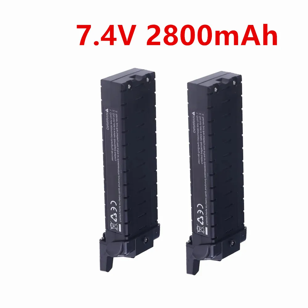 1/2PCS 7.4V 2800mAh Original lipo Battery for Bugs 3 PRO B3 PRO D85 EX2H RC Quadcopter Drone Spare Parts accessories