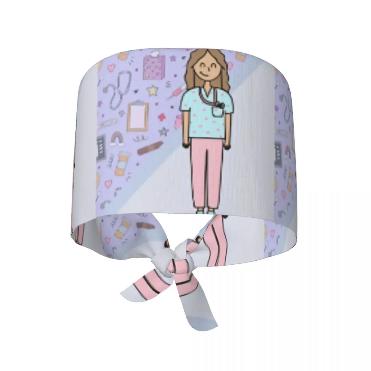 ممرضة أداة طبية نمط فرك قبعة خمر فحص الأسنان قبعة جراحية الرجال النساء ممرضة طبيب الأسنان سبا قبعات العمل قبعة