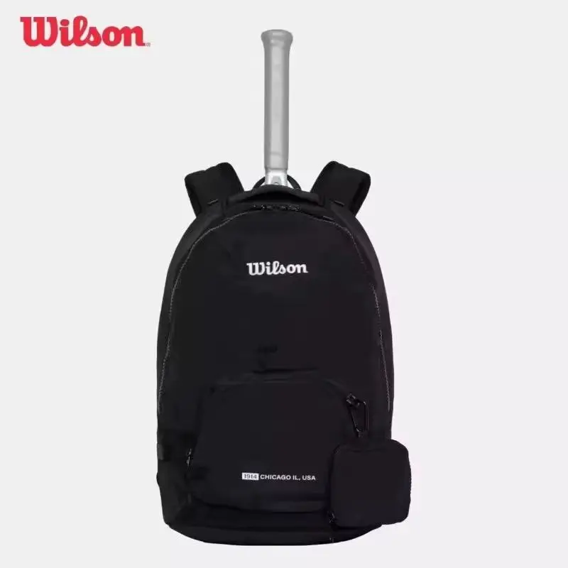 

Теннисная сумка Wilson Racket 2024, модные портативные рюкзаки для падель большой вместимости, корейская дорожная спортивная сумка с независимой сумкой для обуви