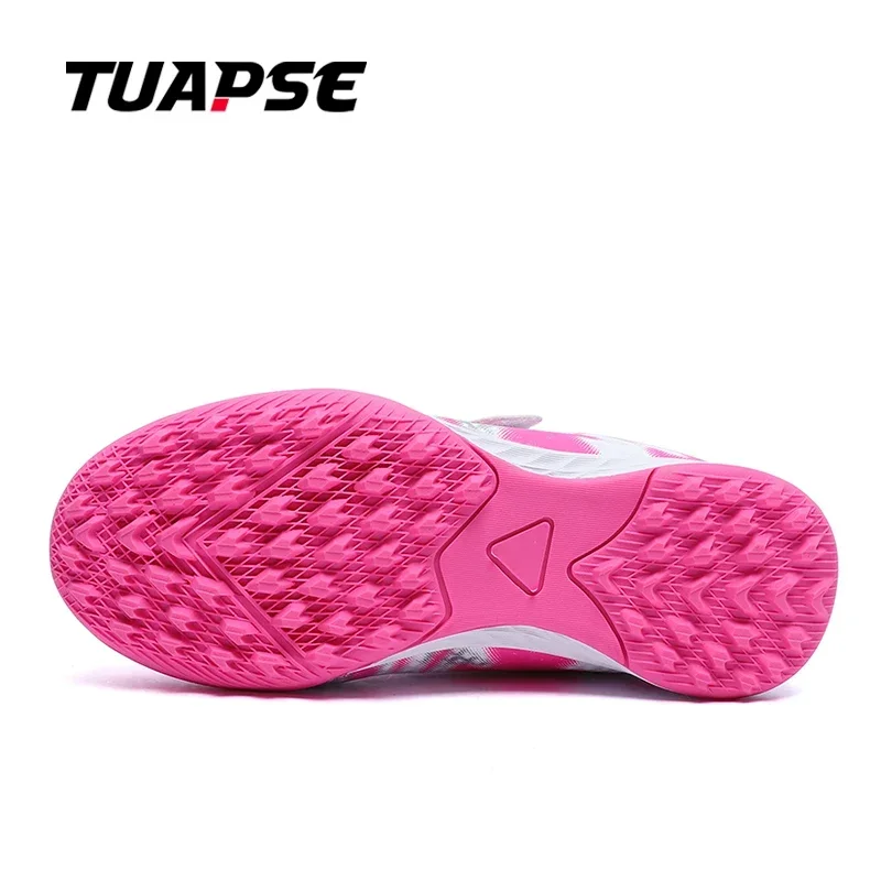 TUAPSE Children Broken Nails Football Shoes Design Fashion Training Soft Breathable Soccer Cleats Boy Girl Sneakers Size 30-39