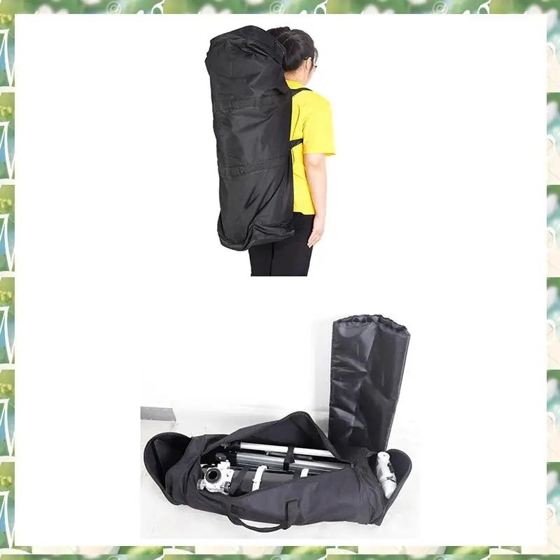 스포츠 천문 망원경 두꺼운 작은 검은 배낭 야외 휴대용 저장 가방, 천문 망원경 두꺼운 작은