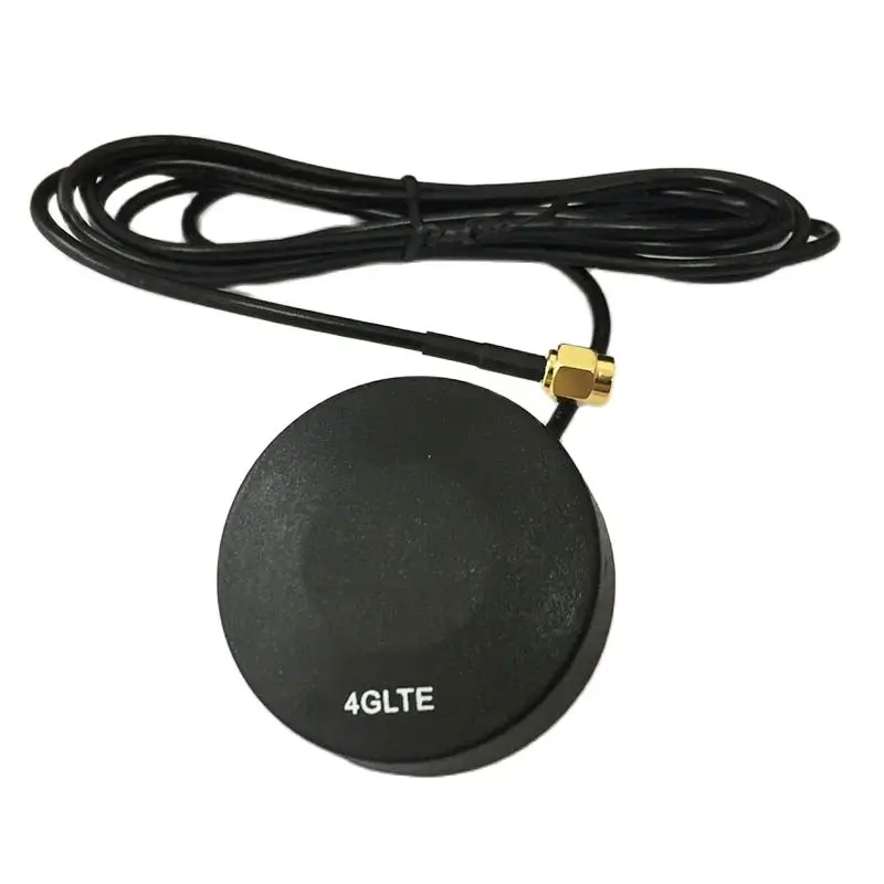 1PC  4G LTE DTU Cabinet Antenna OMNI Aerial 3dbi Waterproof With 1.2m Extension Cable SMA Male Connector