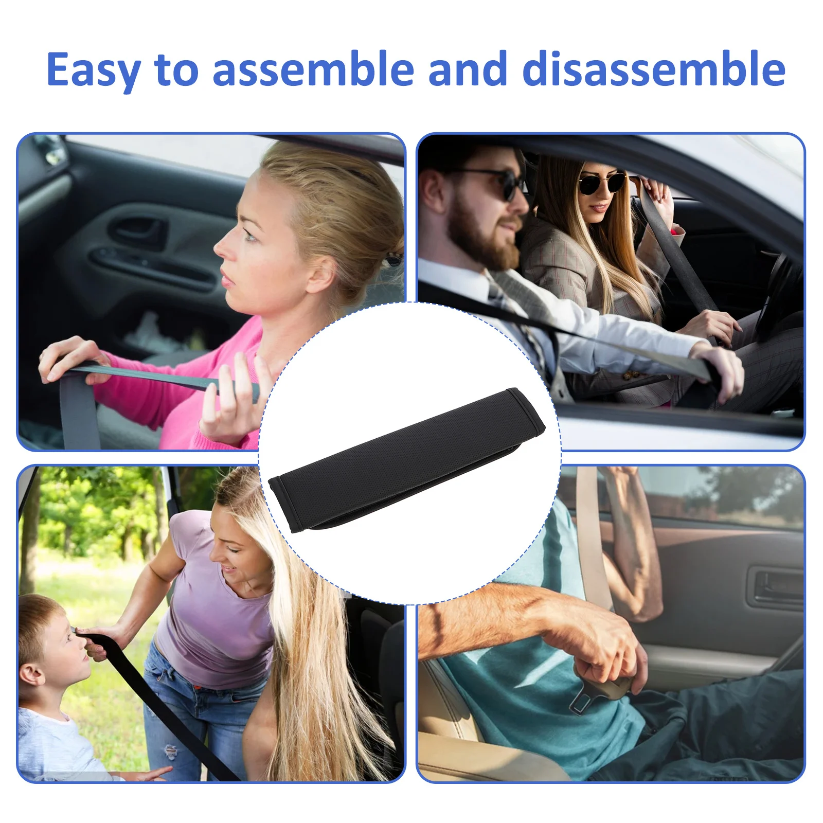 Car Cover Car Shoulder Pad Durable Safety Strap Cushion Auto Accessories Protector Pad Cover