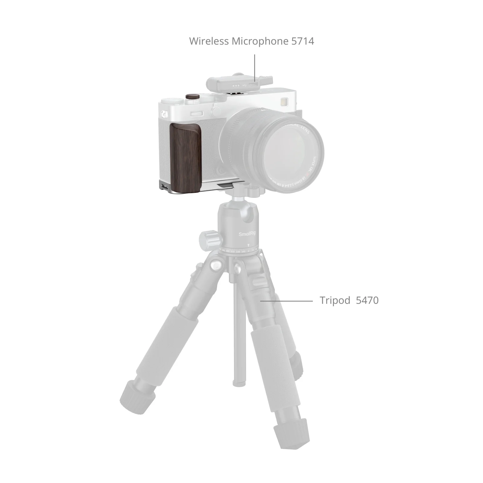 smallrig-x-e5-l-shaped-mount-plate-with-wooden-handle-for-fujifilm-x-e5-w-shutter-button-cap-arca-swiss-quick-release-plate