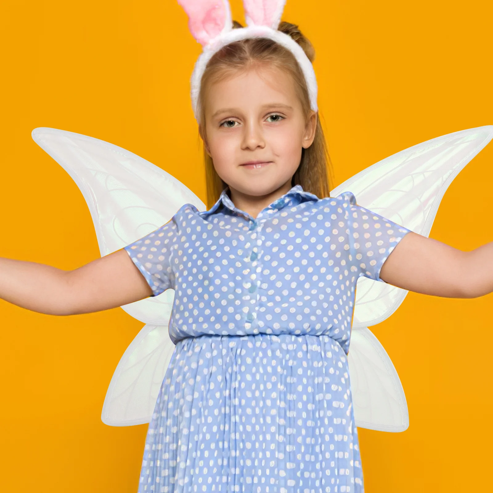 

Foldable Butterfly Fairy Wings Gauze Material Lightweight Costume Prop Photo Booth Decor Party Supplies Fairy Wing