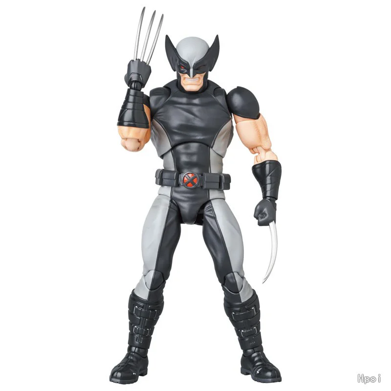 Medicom Toy Mafex 171 Wolverine X-Force Ver. 1/12 6 Inches 16Cm Marvel Anime Original Action Figure Model Toy Gift Collection