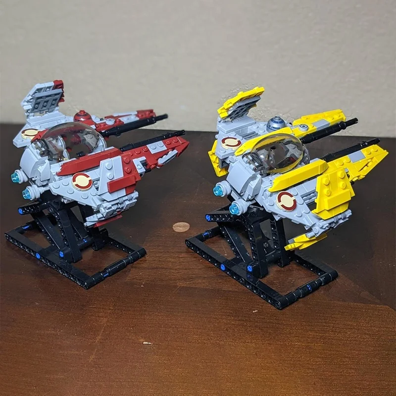 621 pçs moc eta 2 actis classe interceptores estrela batalha modelo blocos de construção arquitetura brinquedo diy presente natal ideia criativa