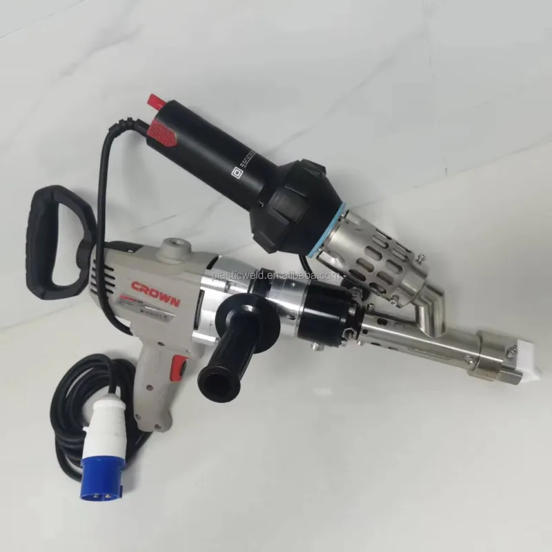 3400W Hot Sale Extrusion Welder Temperature Adjustable High Power Handheld Welding Gun Welding Machine for HDPE LDPE LLDPE PP