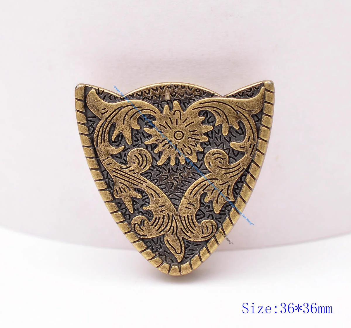 Conjunto de tres piezas de latón antiguo para hombre y mujer, Rodeo occidental lateral de cuerda Floral, hebilla de cinturón de cuero artesanal