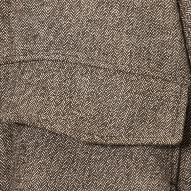 المرأة فضفاضة الوقوف طوق سترة دافئة الإناث أبلى بلوزات على الموضة معطف أسلوب بسيط الشارع الشهير مع جيب كبير