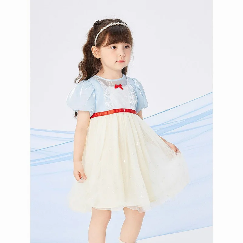 

Girl's Dress Baby Princess Dress Gauze Dress Western Style Girl Summer New Skirt Children Niche Sweet