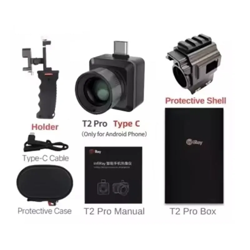 

T2Pro Thermal Imager For Mobile Phone Outdoor Portable Thermal Imaging Camera Smartphone Thermography Measurement Infrared