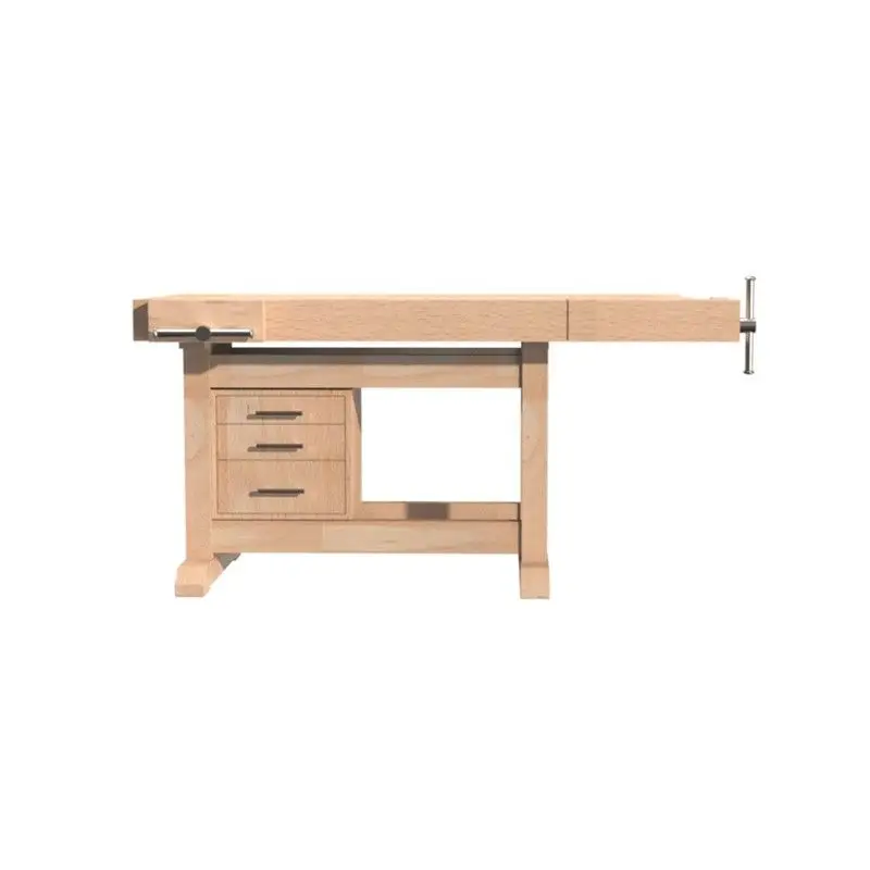 

Woodworking table workbench Multifunctional solid wood saw table console