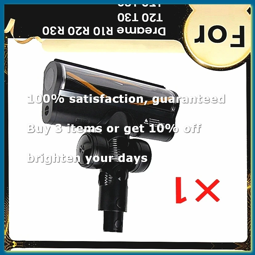 For R10 R20 R30 T20 T30 Vacuum Cleaner Attachment Soft Roller Brush Head for Wooden Floor Ceramic Tile Marble B