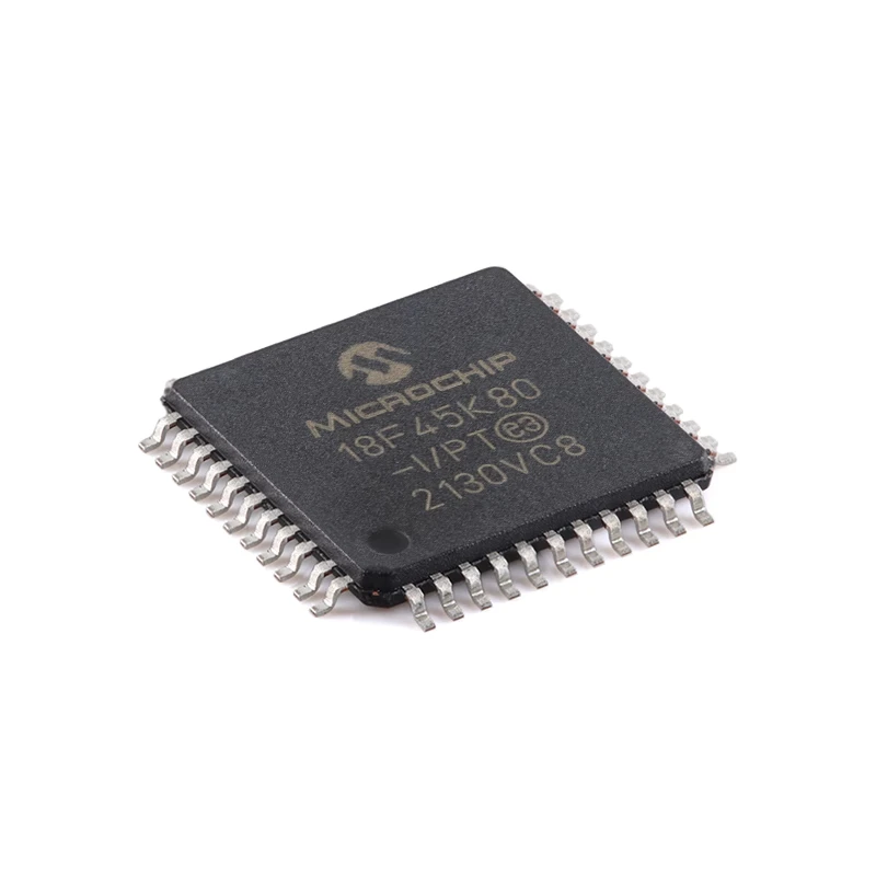 Original genuine PIC18F45K80-I/PT TQFP-44 44-pin enhanced flash microcontroller chip