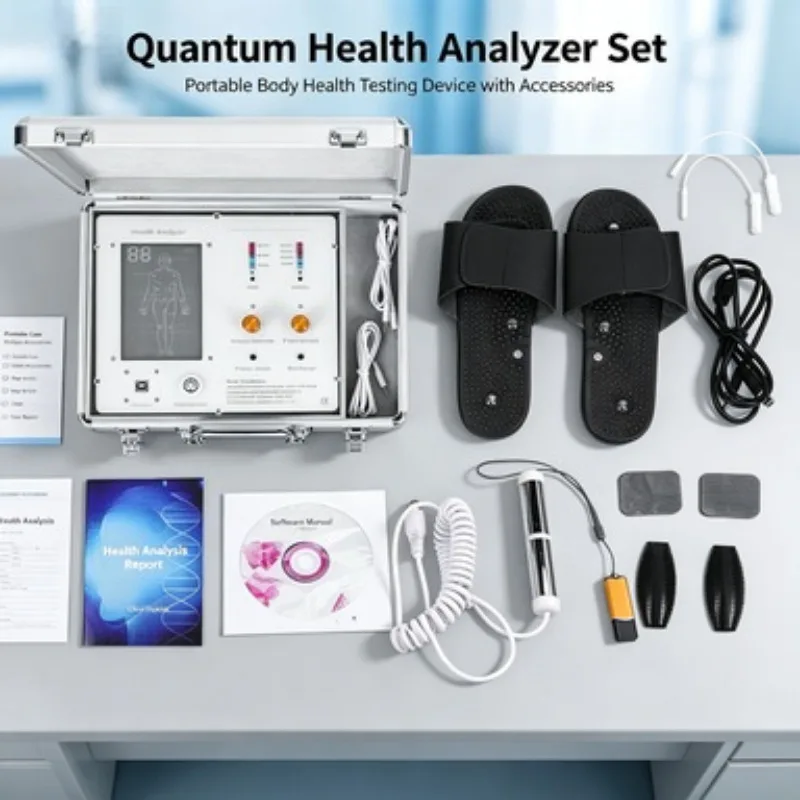 Quantum Magnetic Resonance Analyser Full Body Subhealth Scanner For Beauty Salon SPA Clinic Home Wellness Body Therapy Detection