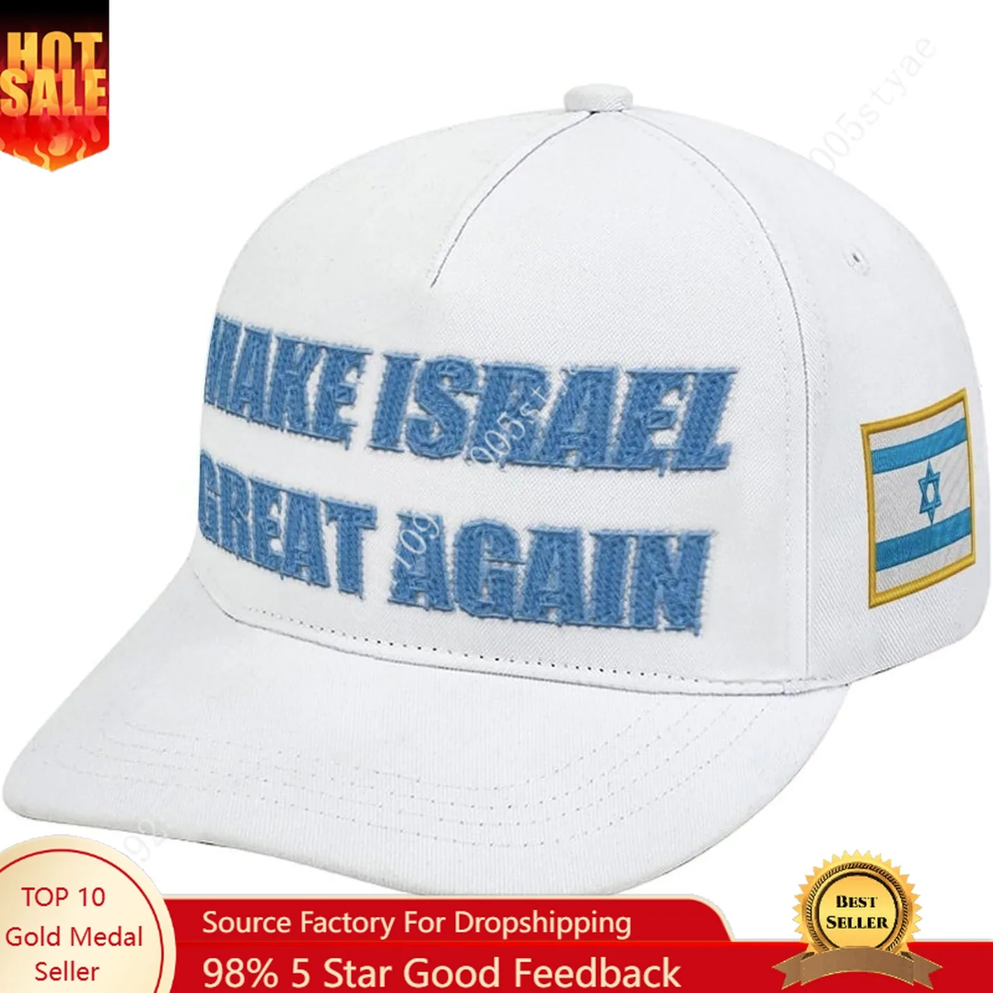 Make Israel Great Again Hat Men Womans Embroidery Baseball Cap Fashion Ballcap Breathable Sun Hat Trucker Caps