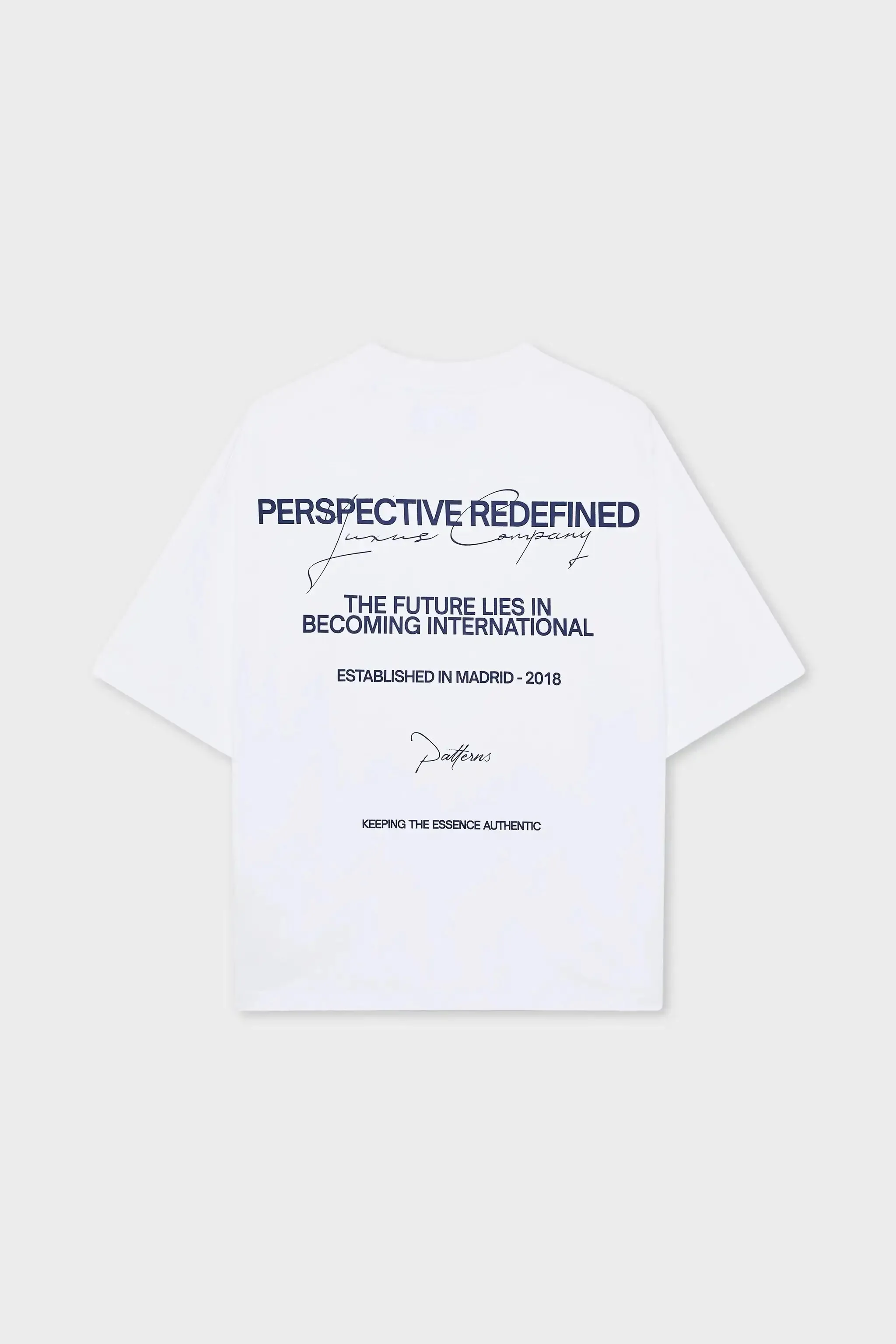 High Street Fashion Brand Hio Pop Impression Col rond Coton à manches courtes T-shirt style décontra