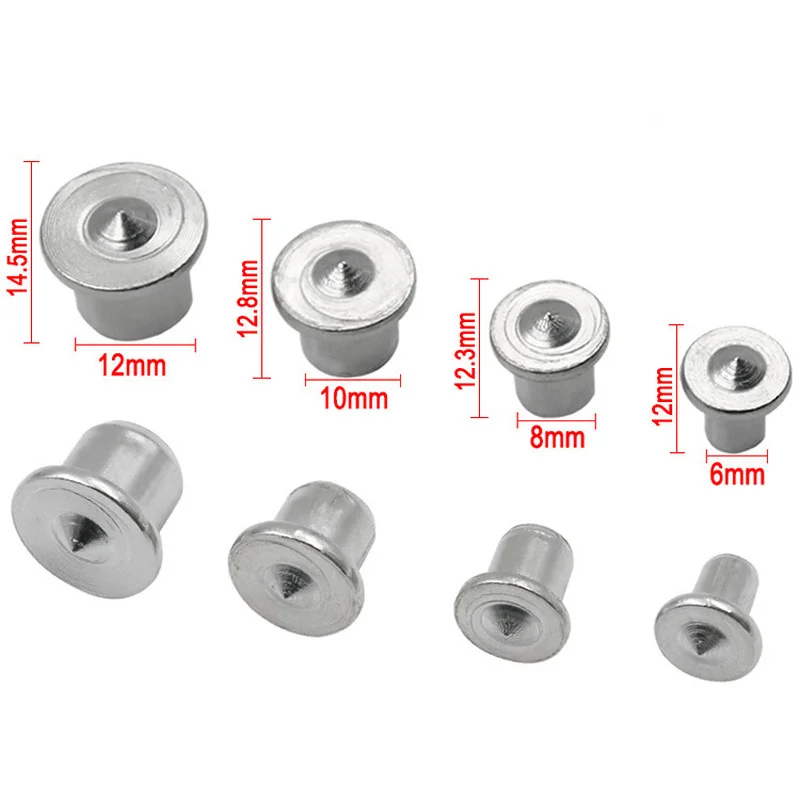 1/8 Pcs 6-12 Mm Panel Meubels Positionering Houtbewerking Log Deuvel Diy Positionering Apparaat Hout Deuvel Center Ponsen Accessoires
