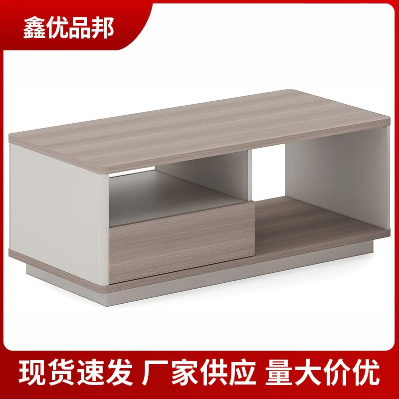 Office office sofa simple modern business reception sofa coffee table home hotel lobby lounge area coffee table