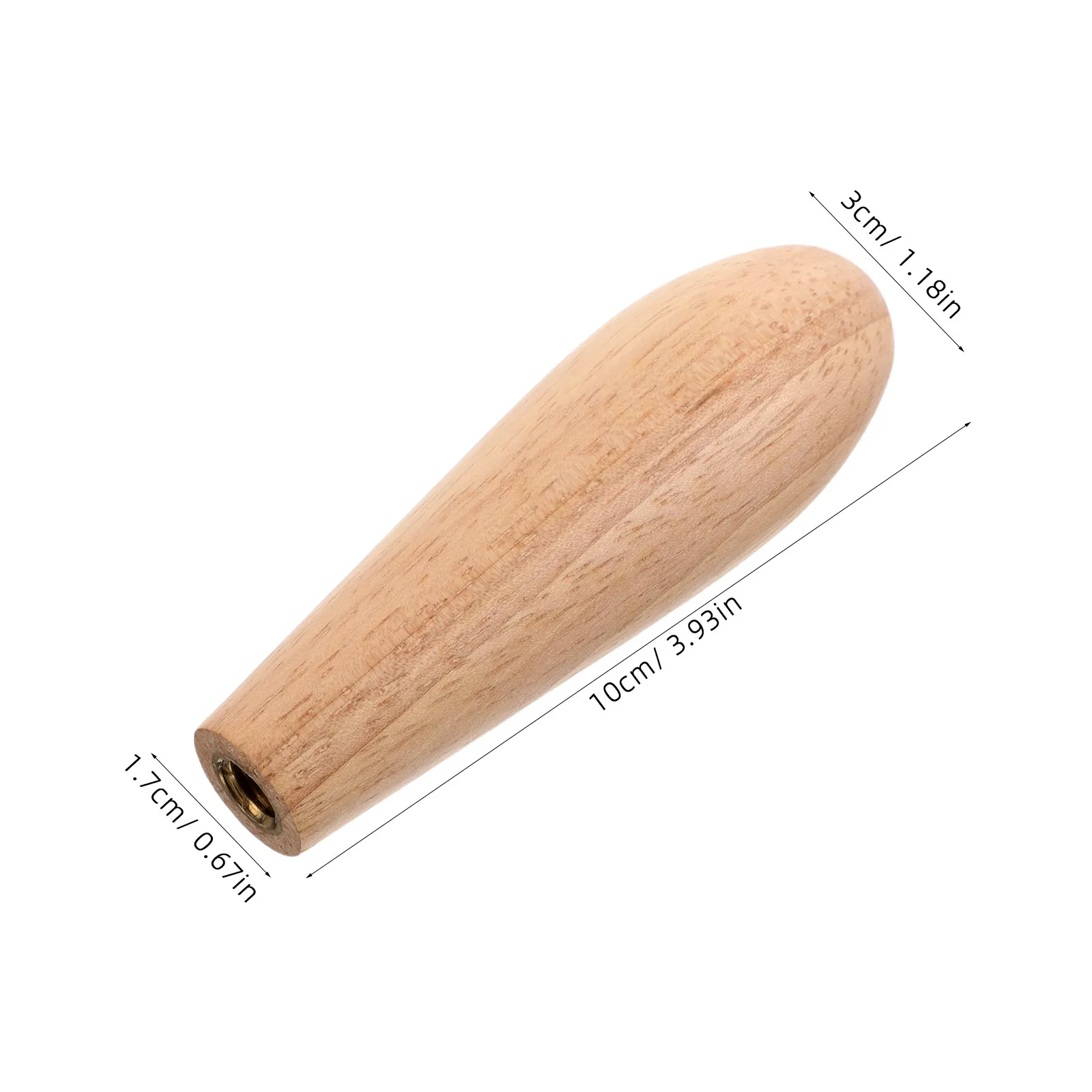 2Pcs Wooden Keg Tap Handle - Classic Beer Barrel Faucet Knob with Smooth Silent Operation - Sturdy Tap Handle for Bars Home