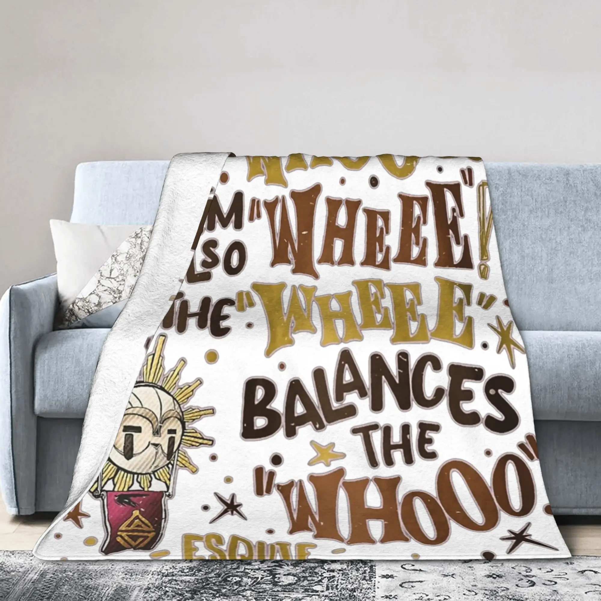 Esquie Whooo Wheee Blankets Clair Obscur Expedition 33 Flannel Awesome Soft Throw Blanket for Bedspread  Winter