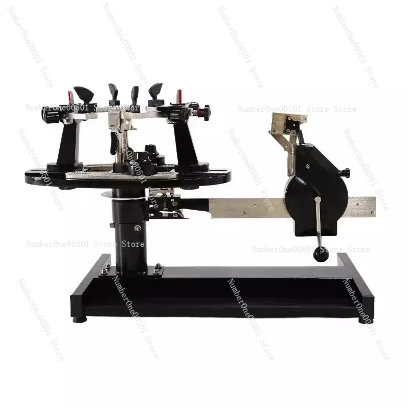 16403 Badminton Tennis Stringing Machine Tabletop Hand Crank Racket Stringing Tool Professional Stringer -095