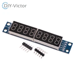 MAX7219 LED Dot Matrix Display Module 8 Digital Tube Display Control Board For Arduino Microcontroller Serial Driver 7 Segment