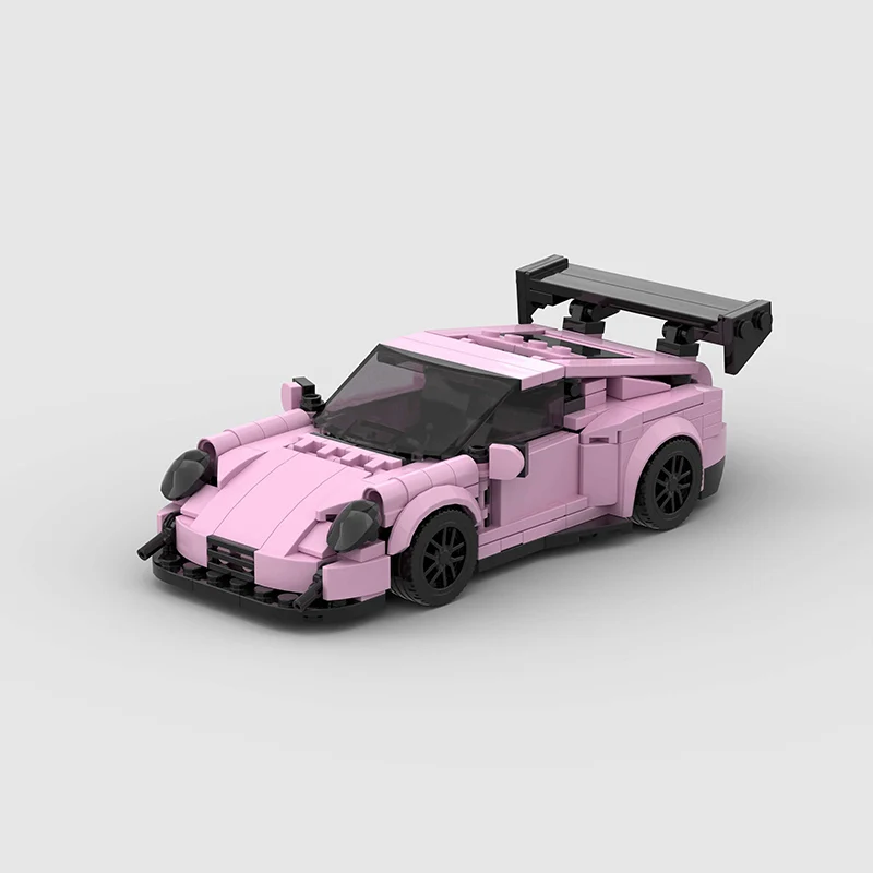 MOC-Automodell-Kollektion, geeignet für Kinder und Erwachsene zum Selberbauen von Rennmodellen, Halloween-Geschenk, Weihnachtsgeschenk