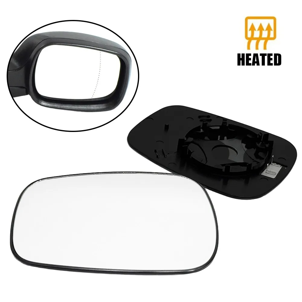 

For Renault Kangoo 2003-2008 Megane Scenic RX4 2000-2003 1x Left Right Side Rear Lens Split Mirror Heated Door Glass Rearview