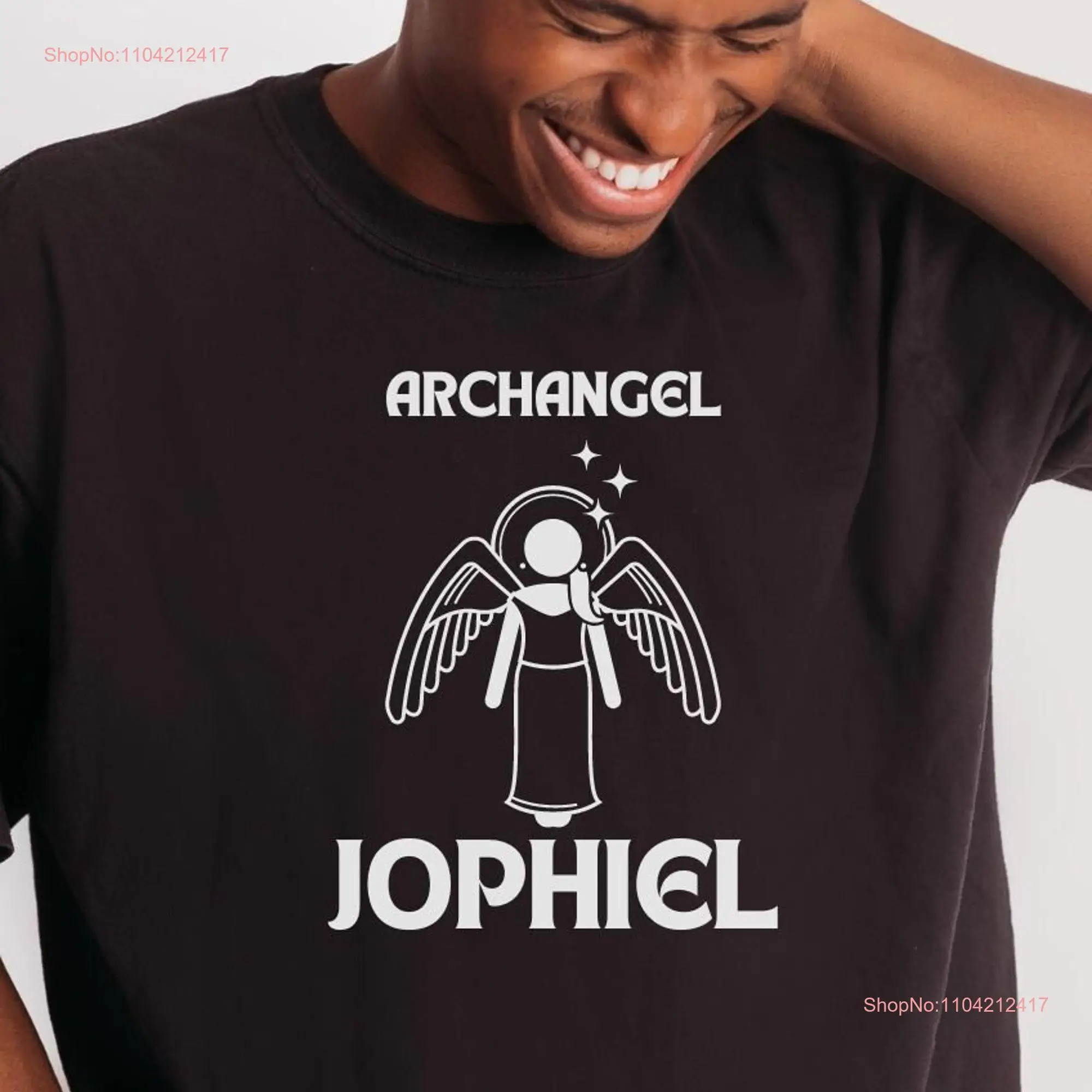 Archangel Jophiel T Shirt Archangels Arch Angels Sacred Geometry Spiritual Angel long or short sleeves