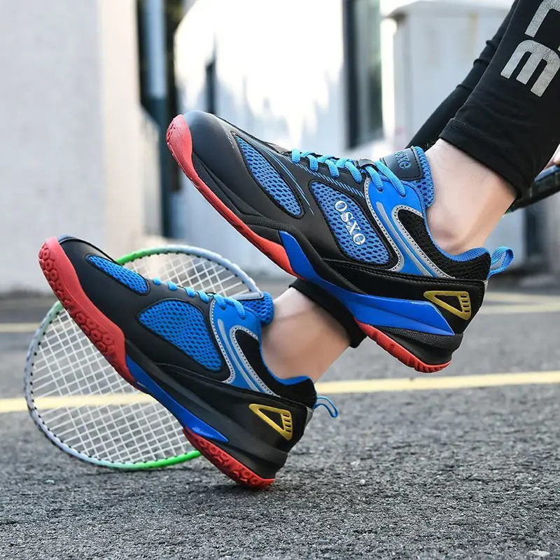 Hot Sale Professional Training Lightweight Anti-Friction Badminton Shoes Men's Badminton Training Shoes Court Shoes Very Good