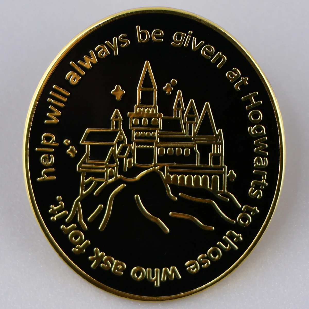 Magic Castle Pin Moive Enamel Pin Men Women's Brooch Backpack Badges Brooches for Clothing Badges Jewelry Fans Accessory Gift