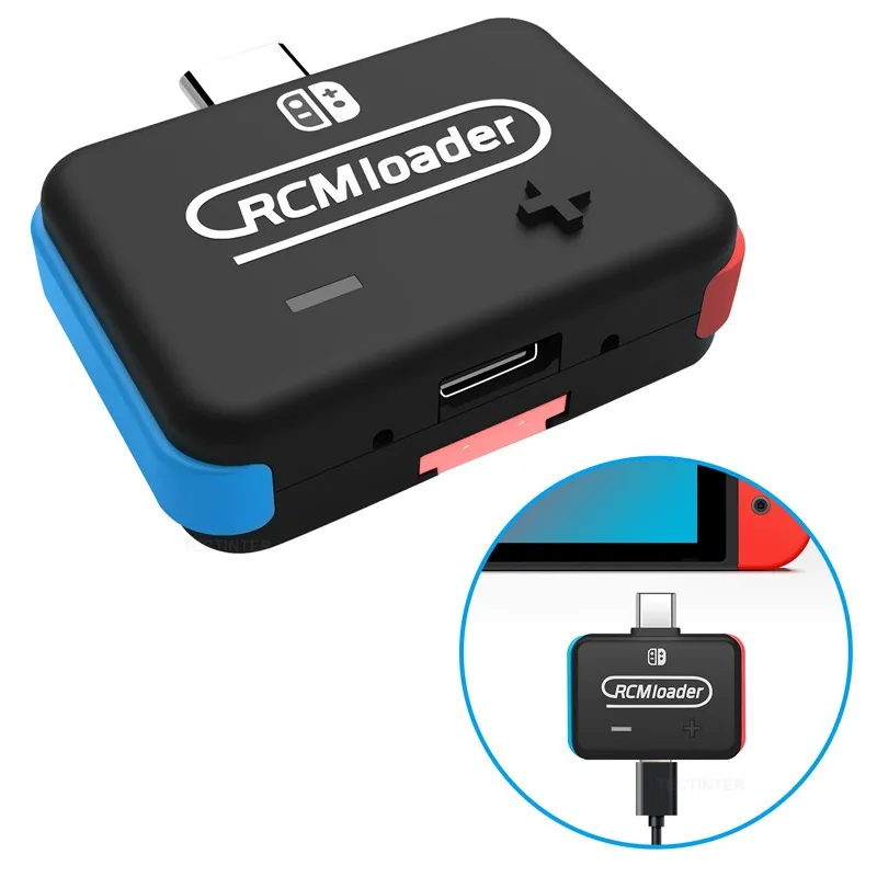 1pc Aggiornamento V10 RCM Caricatore One Payload Bin Iniettore Trasmettitore per Nintendo Switch per PC Host Utilizzare U Gioco del Disco Risparmia