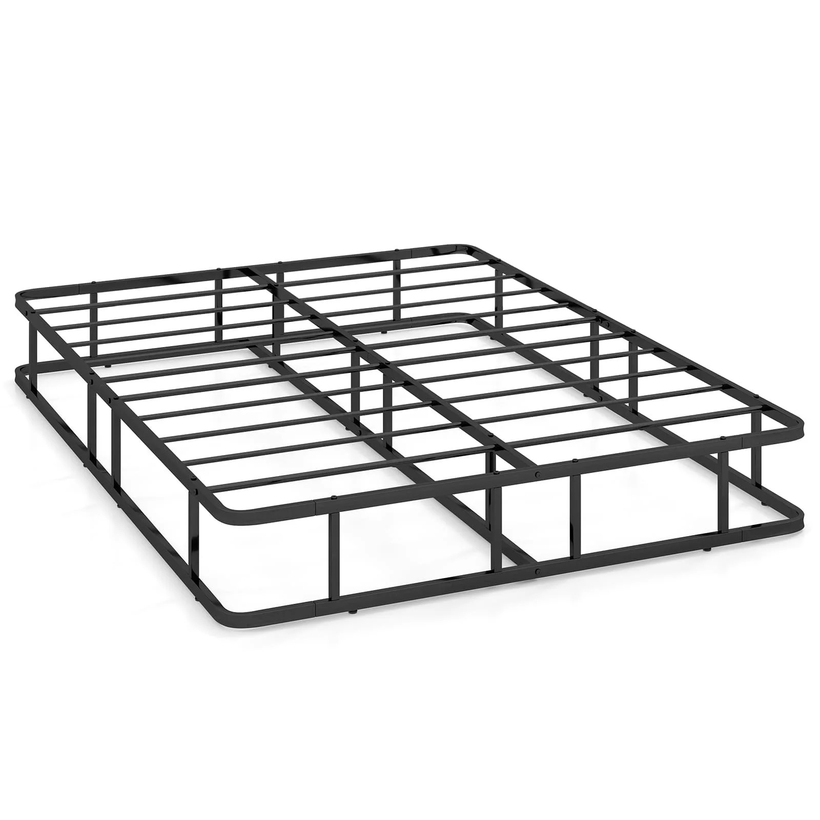 GOFLAME King Size Bed Frame Metal Mattress Foundation Platform Bed Frame