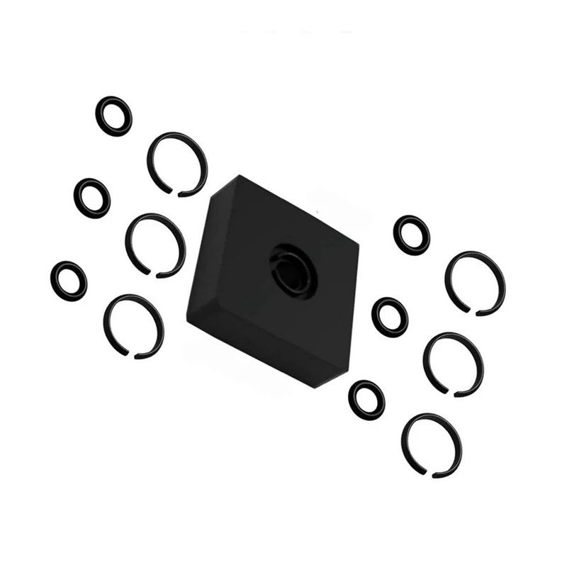 최고 상품(4+4 세트) 전기/공압식 임팩트 렌용 O-링이 있는 1/2 및 3/8인치 임팩트 고정 링 클립 마찰 링