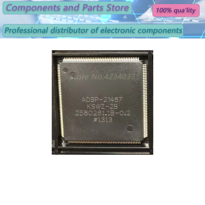 1PCS  ADSP-21487KSWZ-2B ADSP-21487KSWZ-2 ADSP-21487KSW QFP176  New Original Stock