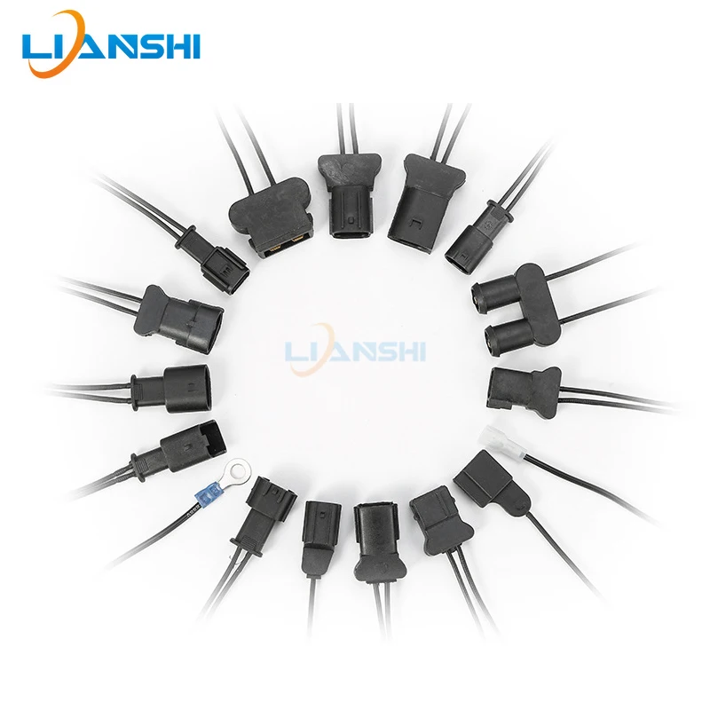 

Car snail horn horn special modification plug and socket horn modification wiring harness