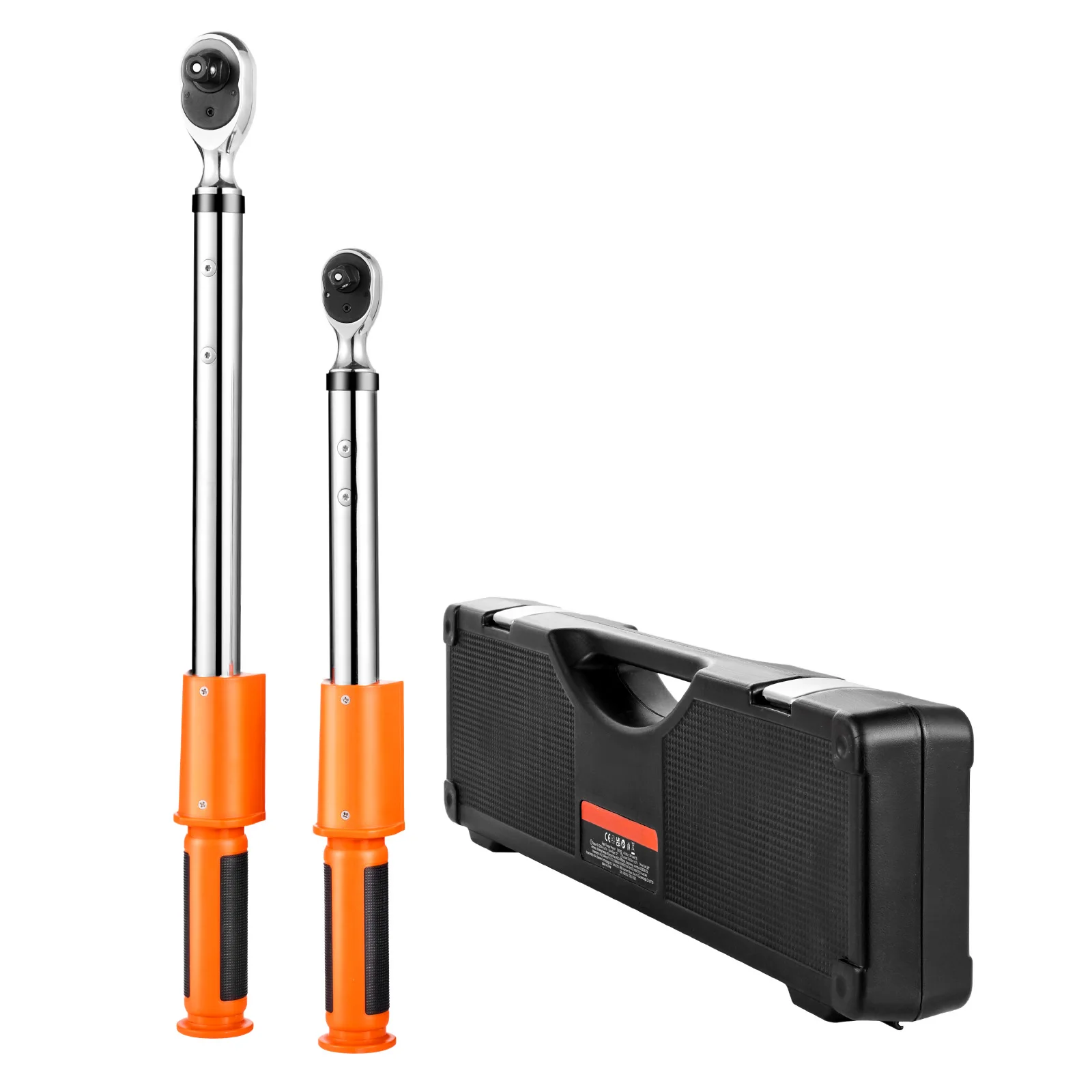 SucceBuy Digital Torque Wrench Set High Accuracy Electronic Torque with Preset Value Buzzer and LED Notification for Automotive