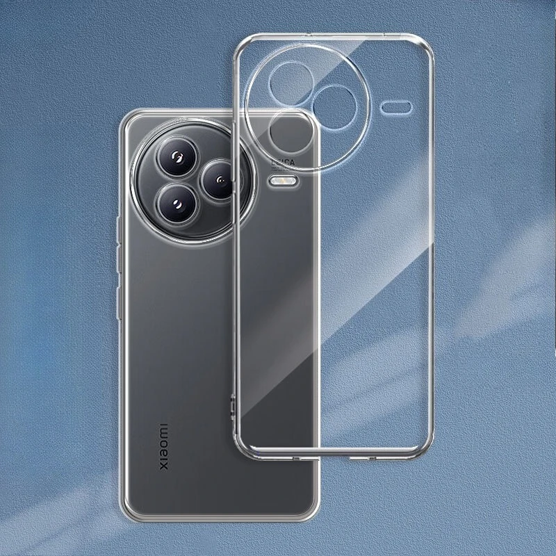 Para Xiaomi Civi 5 Pro funda de teléfono transparente de TPU para XIAOMI Mi Civi5 CIVI 5Pro funda protectora trasera suave de silicona transparente