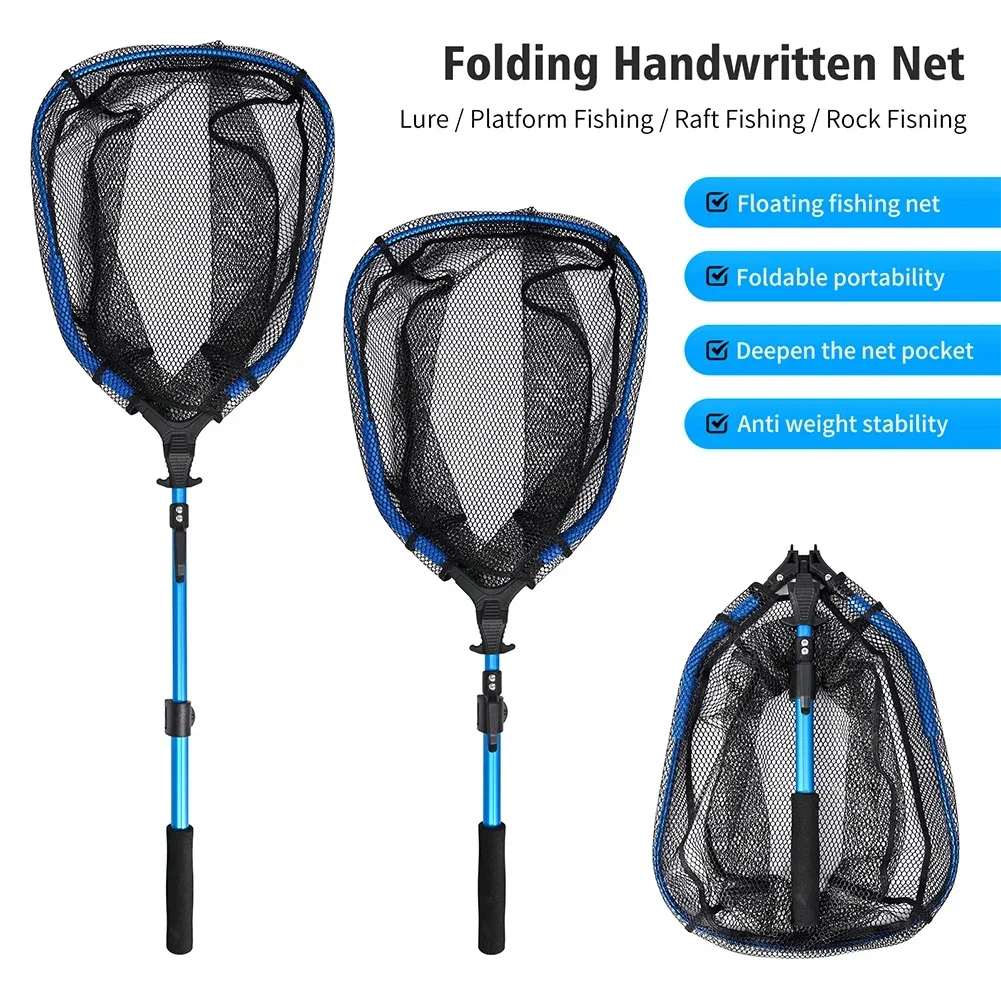 

Bird Fishing Net Fishing Pond Net Bird Fishing 2 Sections Color: Blue Material: Aluminum Alloy Shrink Length: 47cm