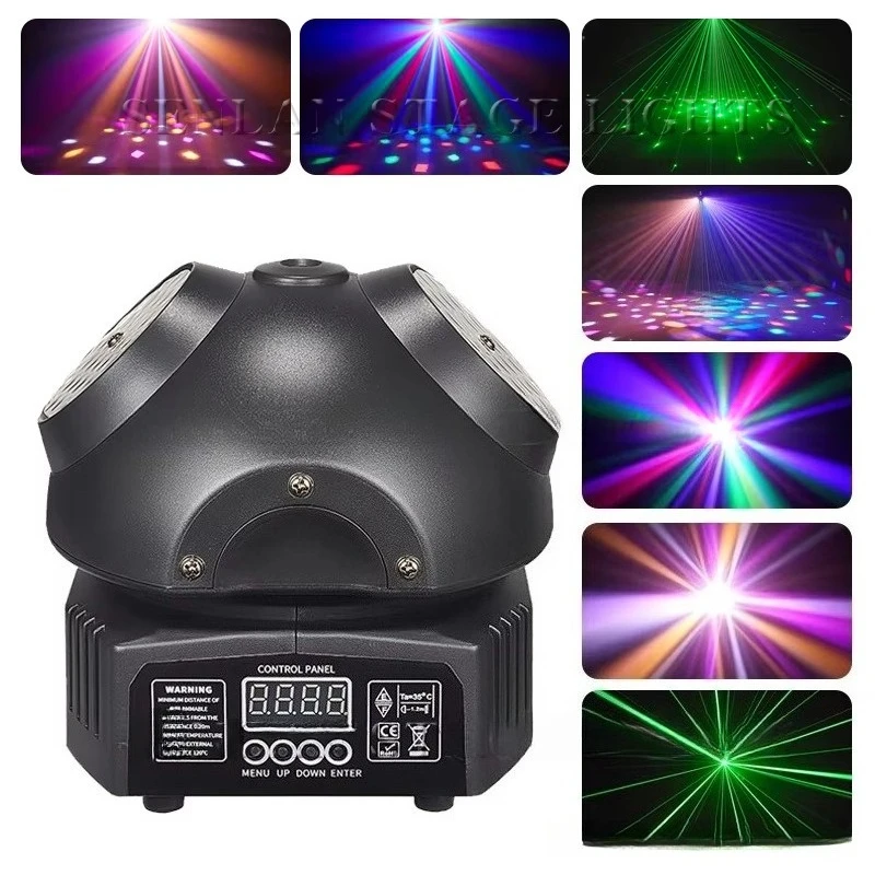 

LED beam of light Beetle beam of light Colorful rotating ktv bar wedding hall stage light