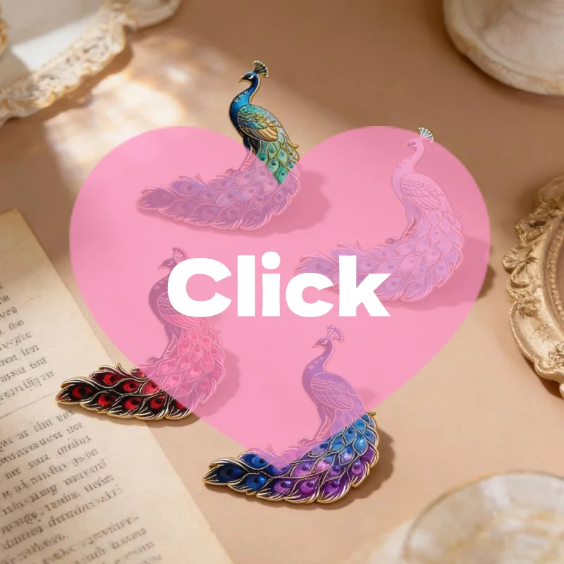 Peacock Enamel Pin Vintage Style Brooch For Jackets & Backpacks Colorful Lapel Pin For Women Jewelry Clothing Decoration