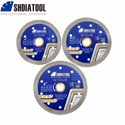 SHDIATOOL Superthin Mesh Diamond Narrow Turbo Saw Blade 4