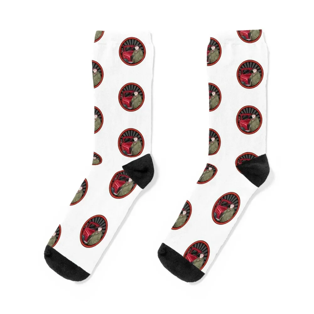 

Claude Jeremiah Greengrass Heartbeat Socks hockey floor Men's Socks Women's