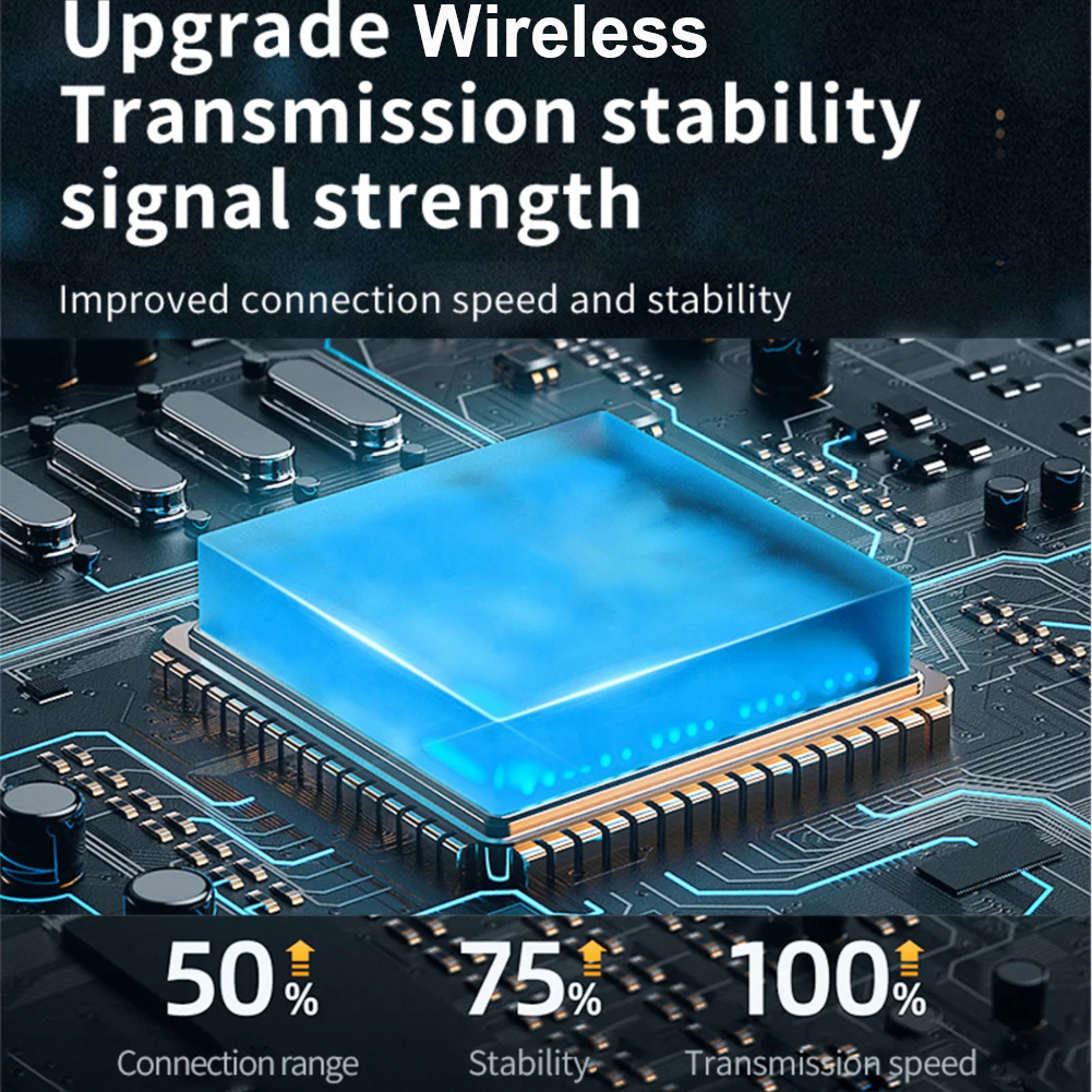 Беспроводной Android Auto и CarPlay 2 в 1, ключ USB-C/USB AI Box с автоматическим подключением, голосовое управление для OEM-проводного Carplay Android Auto Car