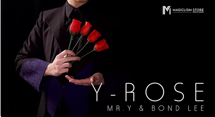Y Rose 2.0 Goocheltrucs Straat Close-up Magia Eén tot Vier Bloemen Verschijnen Magie Mentalisme Illusie Gimmick Props