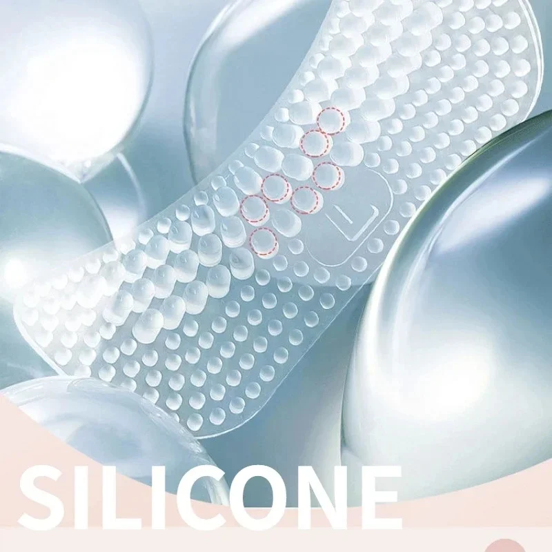 Upgrade Silicone Heel Stickers Heels Peotect for Women Men Anti Slip Heel Cushions Non-Slip Inserts Pads Adjustable Size