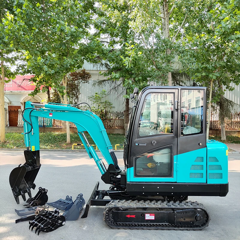 Customized Mini Excavator 3.5 Ton Small Digger Crawler Excavators For Household Farmland Garden Work And Construction Work