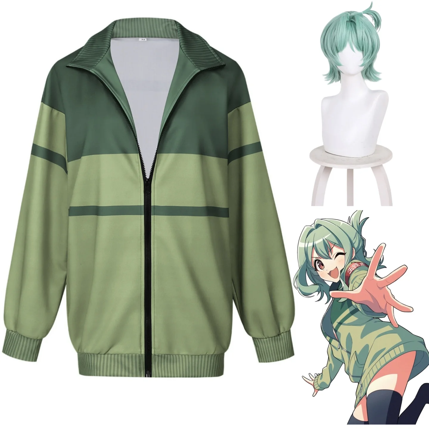 ¡El disfraz de cosplay de Otori Tan es tan bueno que hasta el consejo estudiantil tiene sus debilidades! Trajes de disfraz de Otori Tan para mujer, ideales para fiestas de Halloween.